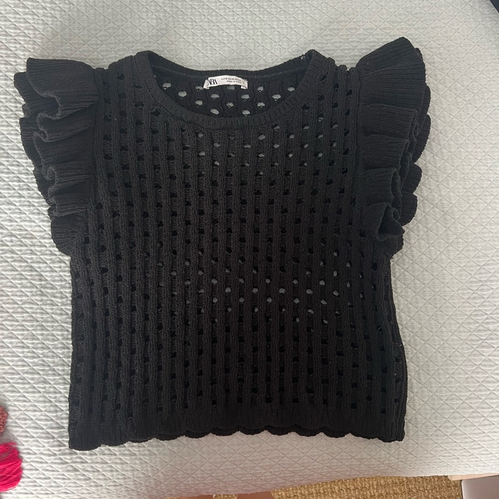 Zara Knit Top Size S
